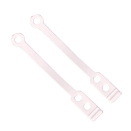 Borrachas Para Bigoudis Plana-50 unidades