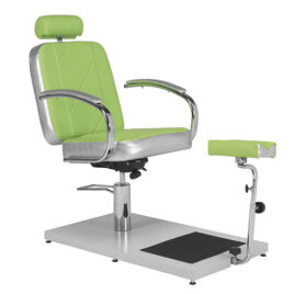 Cadeira Pedicure Jade Com Apoia Pés