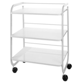 Mesa Estética Móvel 3 Prateleiras