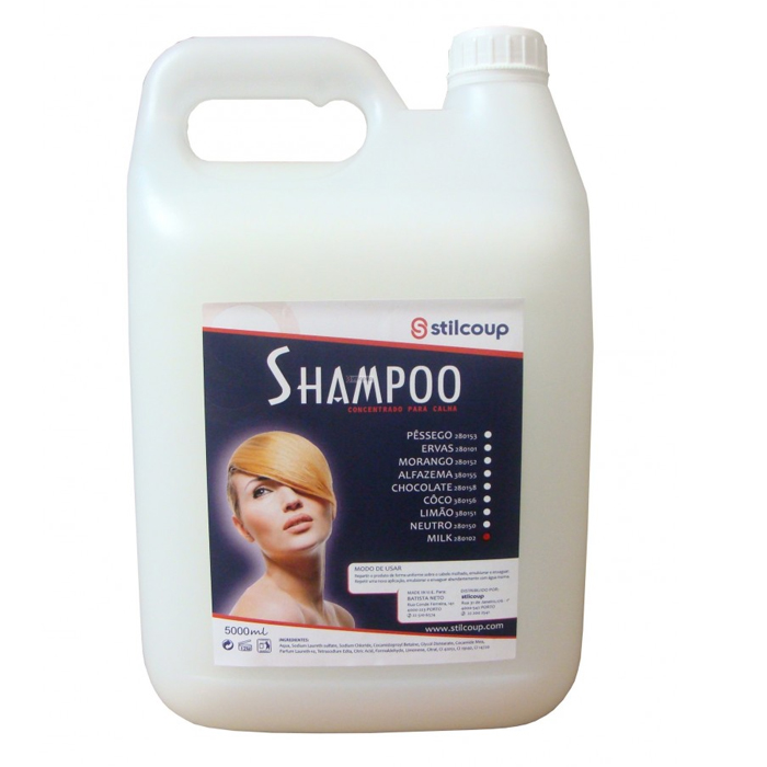 Shampoo Calha Rampa Milk 5000ml