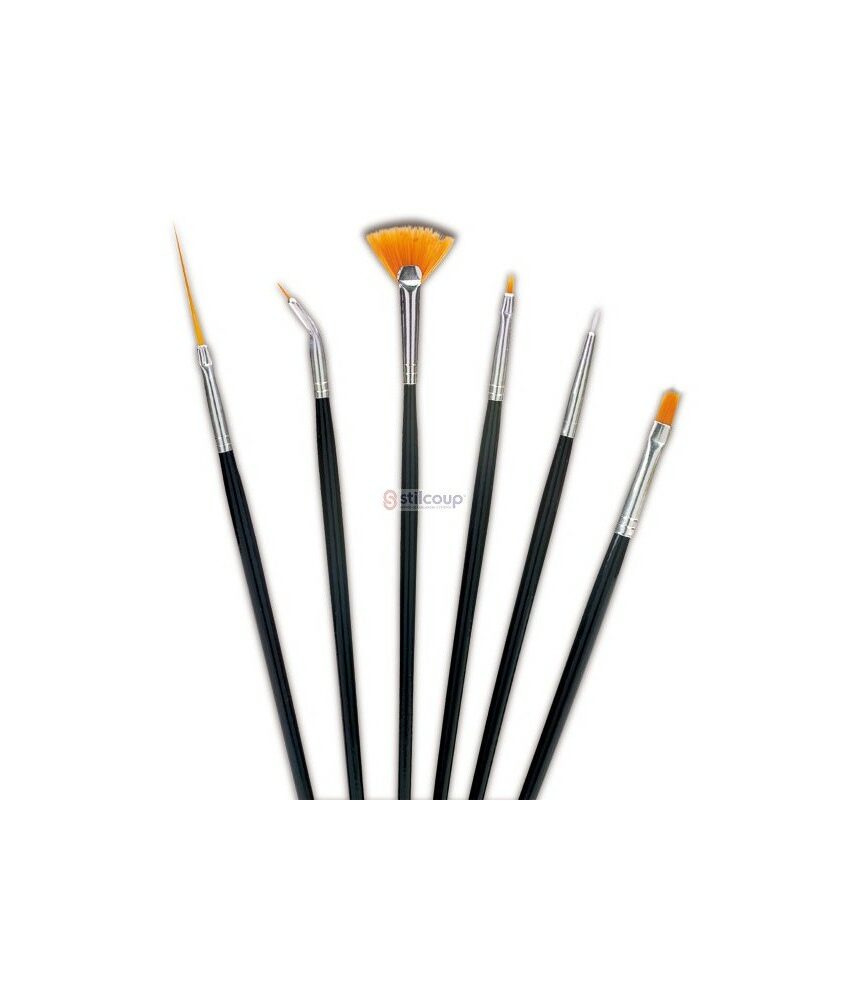 KIT PINCEIS PARA NAIL ART