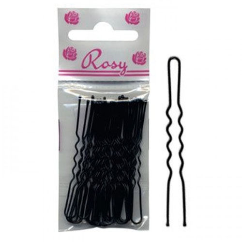 Gancho Invisível Rosy Preto Grande-7 cm- 381