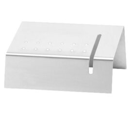 Pousa Pés Inox Para Bancada Cabeleireiro E