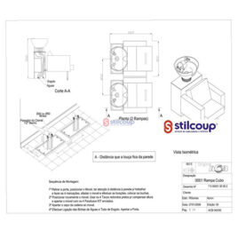 Esquema Rampa Lavagem Cubo
