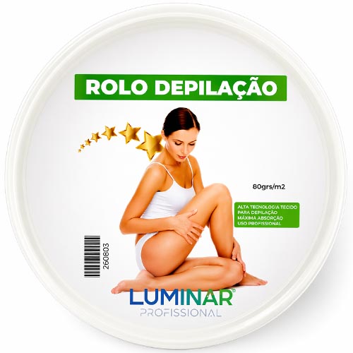 Rolo Depilação TNT 80 g/m2 Luminar