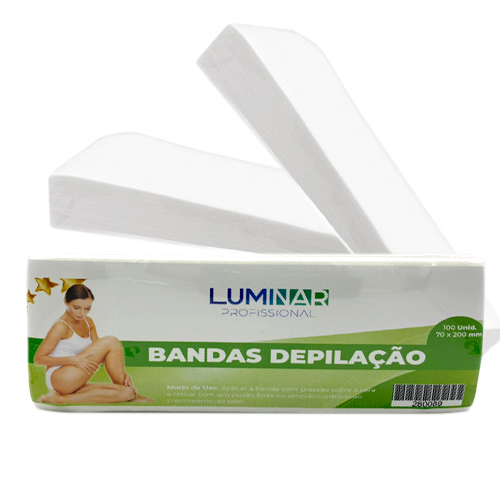Bandas Depilação Luminar 100 unidades
