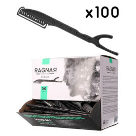 Navalhas Descartáveis Ragnar - 100 Unidades