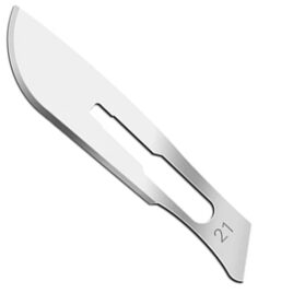 Lamina Para Bisturi Descartavél N:21-Unidade