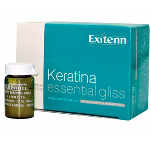 Exitenn Ampolas Keratina Essencial Gliss 12x7ml