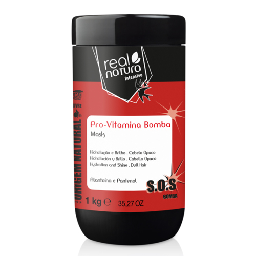 Real Natura Máscara Pro Vitamina Bomba 1kg