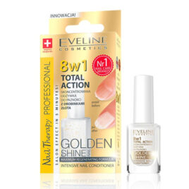 Eveline Nail 8em1 Regenerador Unhas Golden 12ml