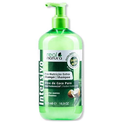 Real Natura Shampoo Pro-Nutricao Extra Coco 500ml