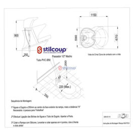 Esquema Rampa Lavagem Nautica