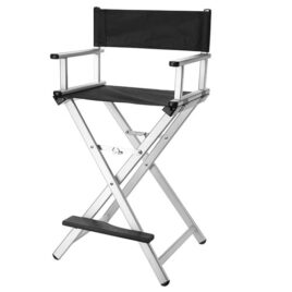 Cadeira Maquilhagem Alumínio Prata 06156.54