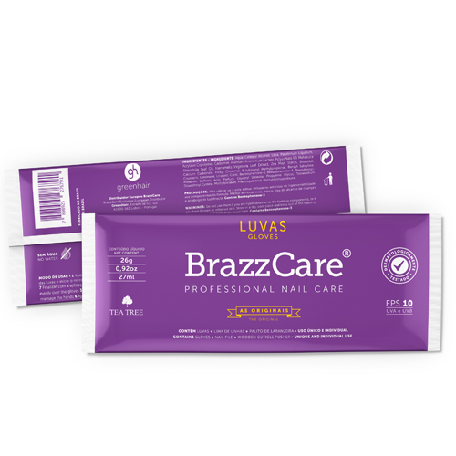 BrazzCare Balbcare Kit de Luvas Manicure