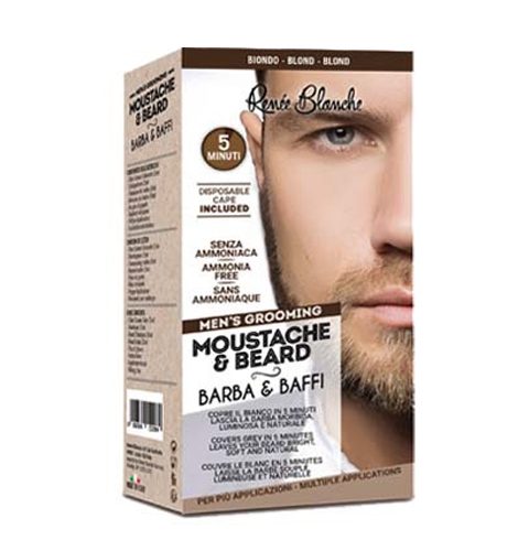 Men's Grooming Moustache & Beard Blonde