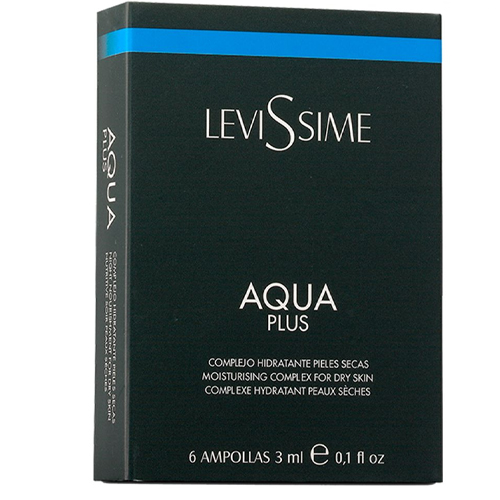 Levissime Aqua Plus Ampolas Peles Secas 6x3 ml