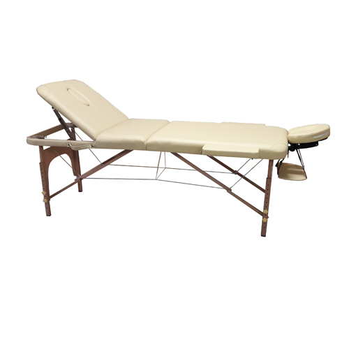 Marquesa Portátil Madeira Com Saco Bege