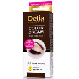 Delia Creme Sobrancelhas Óleo Argan 3.0 Castanho Escuro