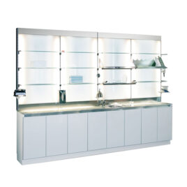 Balcão Cabeleireiro Maletti Retro Light 4 Complete