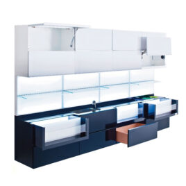 Balcão Cabeleireiro Maletti Soft Light Complete