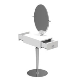 Bancada Cabeleireiro Maletti Grisette