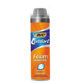 Espuma Barbear BIC Comfort Sensitive 250ml