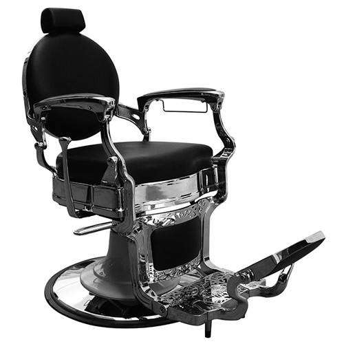 Cadeira Barbeiro Standard Preto, Mobiliário