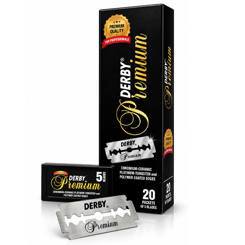 Laminas Barbear Derby Premium 20 Caixas