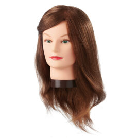 Cabeça Académica Manequim Amber Cabelo Natural 35-40cm