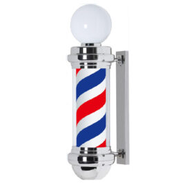 Polo Barbeiro Rotativo de Barbearia 87cm