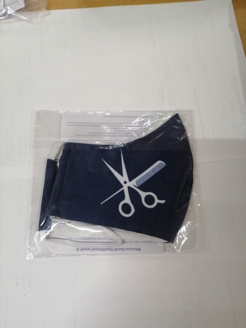 Máscara Social Reutilizável Certificada Lavável Personalizada - Image 3