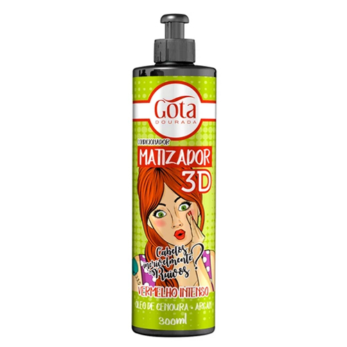 Gota Dourada Matizador Vermelho Intenso 300ml