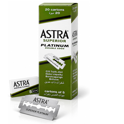 Laminas Barbear Astra Superior Platinium Caixa