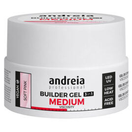 Andreia Builder Gel 3in1 Soft Pink – Viscosidade Média 44g
