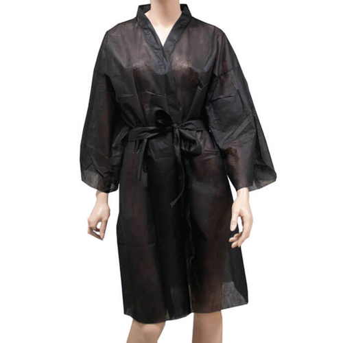 Kimono Preto Descartável para um Uso