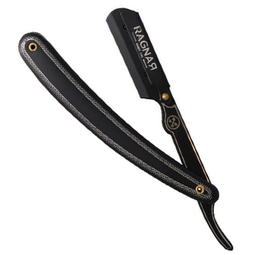 Navalha Barbear Barber Line Ragnar Refined - Cor Negro