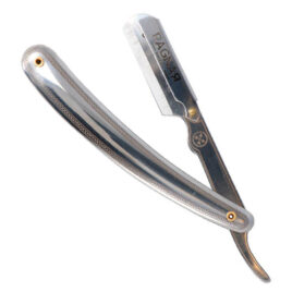 Navalha Barbear Barber Line Prata