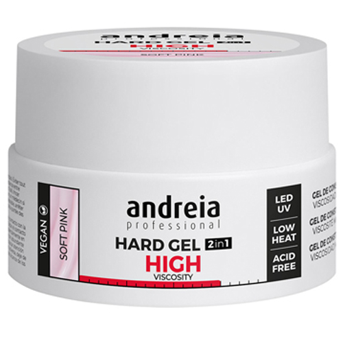 Andreia Hard Gel 2in1 Soft Pink