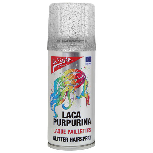 Laca Cor Fantasia Glitter Prata 100ml