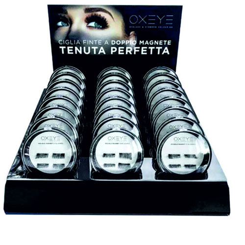 Pestanas Postiças Oxeye Magnéticas Expositor 24 unid