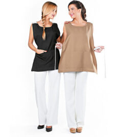 Avental Rickiparodi Ilaria Preto