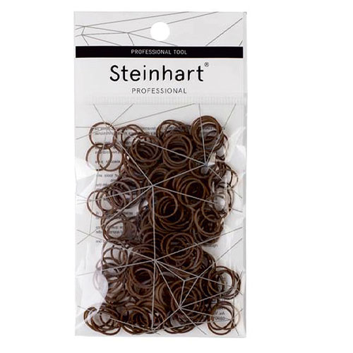 Elásticos Cabelo Steinhart Borracha Castanhos 10 Gramas