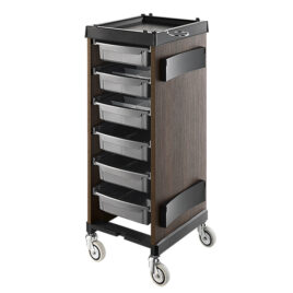 Mesa Carrinho Ajudante Cabeleireiro King Dark 24