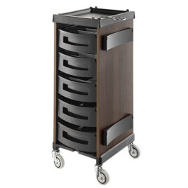 Mesa Carrinho Ajudante Cabeleireiro King Dark 29