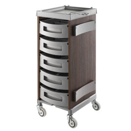 Mesa Carrinho Ajudante Cabeleireiro King Dark 30