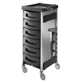 Mesa Carrinho Ajudante Cabeleireiro King Inox 49