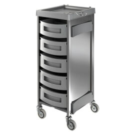 Mesa Carrinho Ajudante Cabeleireiro King Inox 53