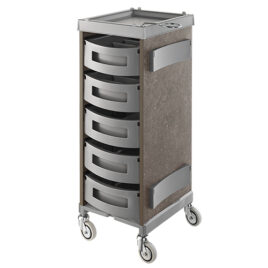 Mesa Carrinho Ajudante Cabeleireiro King Stone 16