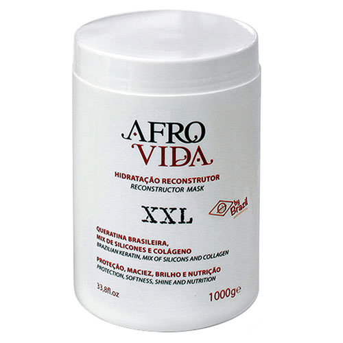 Máscara Hidratação Afrovida XXL Reconstrutor 1000 ml